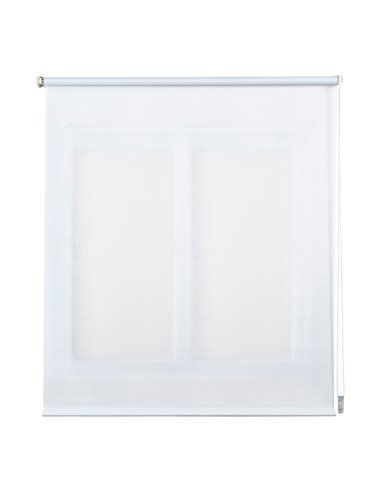 Estor enrollable clip&fix 90x180cm blanco nieve stor planet