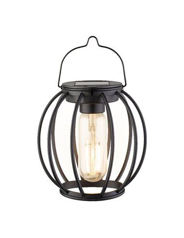 Set 3 luces solares de jardín ø13x43cm 3l