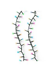 Guirlanda LED Compacta Piscando MultiColor Pastel 750 LEDs Cabo Verde 21m 2