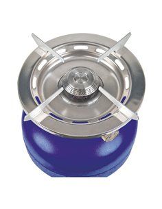 FOGÓN CAMPING DESTROYER BOTELLA AZUL Ø23x7cm BUTSIR 2