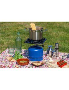 Fogón camping pop classic black hobc0002 butsir. color negro. para bombonas azules. medidas: 26,5x26,5x5,5cm. peso: 1,55kg 2