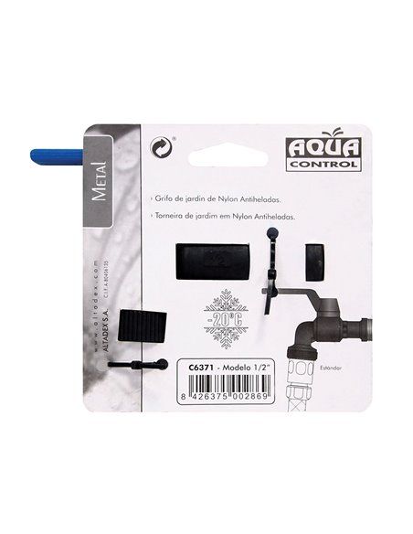 GRIFO ANTIHELADAS 1/2"  AQUA CONTROL