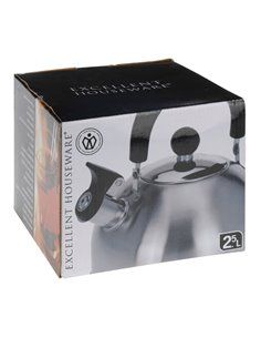 TETERA CLASICA INOX 2,5l Ø19x12cm 2