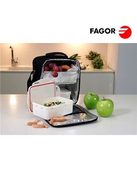 BOLSA PORTA ALIMENTOS TAPPY MAX (CON TUPPERS) FAGOR  20x14,5x26cm