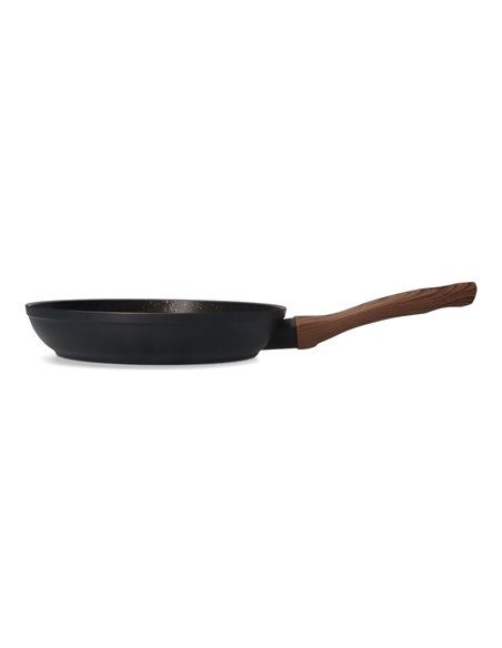 Sarten antiadherente "serie eneas" ø22cm. altura: 4.6cm. espesor: 4mm. apta para inducción, vitrocerámica, gas y placa eléctrica