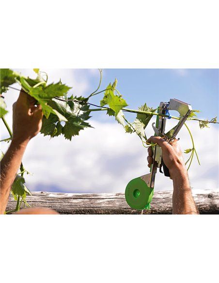 Atadora stocktap .atadora de máxima eficacia para trabajos de ataduras en cualquier tipo de planta, huerto, jardín vides, etc. u