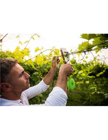 Atadora stocktap .atadora de máxima eficacia para trabajos de ataduras en cualquier tipo de planta, huerto, jardín vides, etc. u