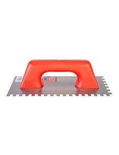 PEINE ACERO 28cm. (8x8) MANGO PLÁSTICO CERRADO 65967 RUBI 2