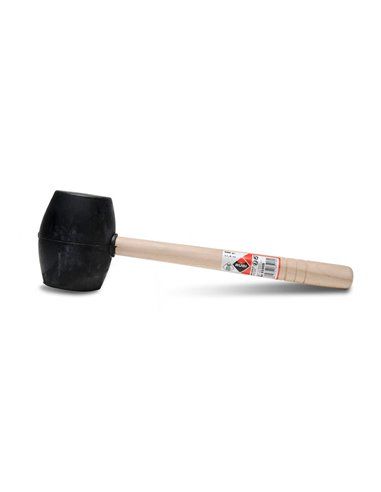 MAZA DE GOMA NEGRA 500g. 65905 RUBI