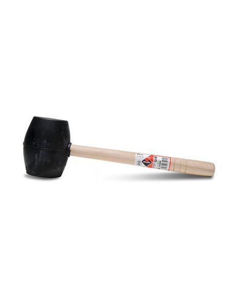MAZA DE GOMA NEGRA 500g. 65905 RUBI