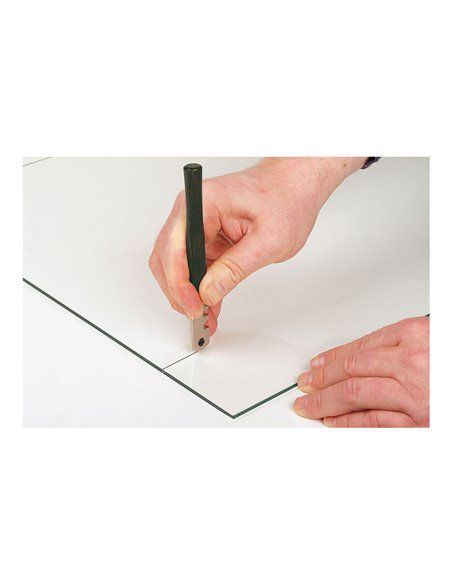 Cortador de vidrio stándard para cortar cristales de 3-5mm de grosor potente rueda de corte de ct para cristal de 3-5mm de groso