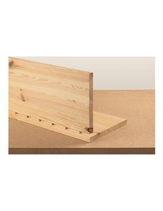 Cavilhas de faia onduladas Wolfcraft 8x40mm (pacote 150) (2907000) 2