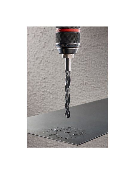 Juego de brocas para metales y piedra de 9 piezas  piezas en el juego: 9 piezas dimensiones: 110x18x150mm (ancho x fondo x alto)