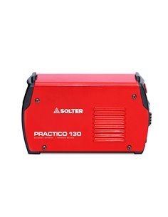 Inverter practico 130 solter soldador inverter de 130amp al 40%, completo con accesorios soldadura, maletín de aluminio, cepillo 2