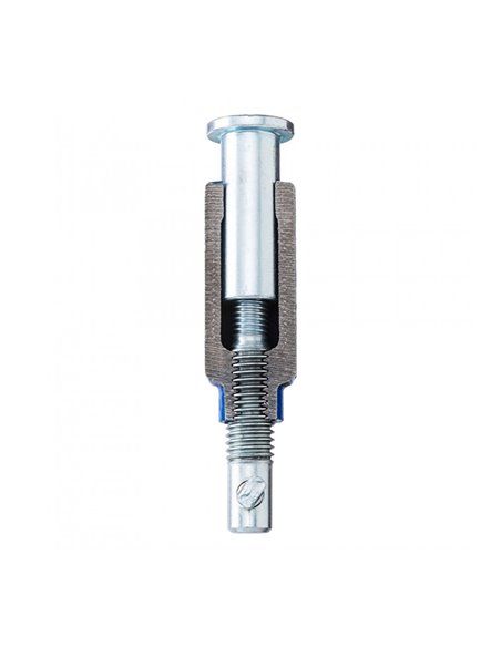 Aprieto piher f-20cm ref. 04020. aprieto modelo f con alcance de 12cm. llanta 35x8 mm. fuerza máxima 900kg. llanta de acero lami