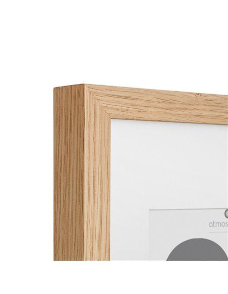 MARCO DE FOTOS EN MADERA NATURAL 21X30CM