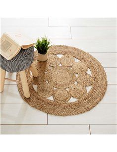 ALFOMBRA CALADA DE YUTE 80CM 2