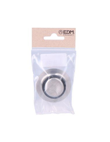 Blíster tope puerta stop autoadhesivo inox. edm