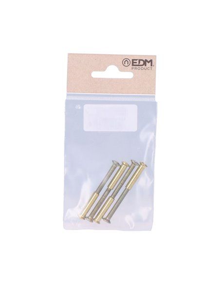 4 TORNILLOS  ENSAMBLE LATON EN BLÍSTER