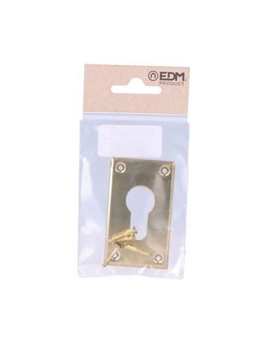 BOCALLAVE 40X70MM LATON EN BLÍSTER