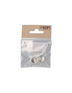 PACK 2uds. SOPORTE BARRA ARMARIO EXTENSIBLE 12 NIQUEL 2