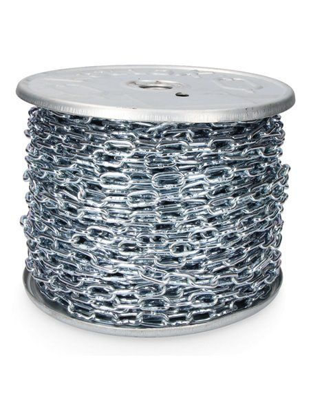 BOBINA PEQUEÑA CADENA ZINCADA Ø4MM (10KGS) KATIAK