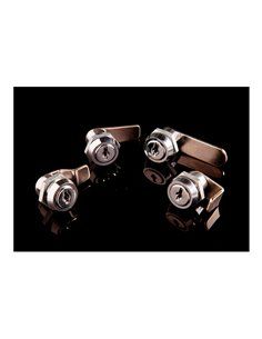 CERRADURA 111 A. NIQUEL. LENGÜETA RECTA DE 34mm. CON 2 LLAVES. IFAM 2