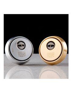 ESCUDO ES610L. ACABADO LATÓN. Ø64mm. IFAM 2