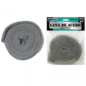 Lã de Aço 150 gr. 2 Grosso