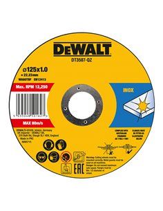 Conjunto DEWALT de 10 discos de corte para aço inoxidável...