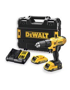S.of. hammer drill xr 18v 13mm 2 batteries and case dcd776d2t-qw dewalt