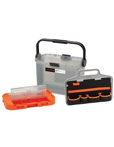 S.of. brico kit with 18v hammer drill and accessories bcksb05-qw black+decker