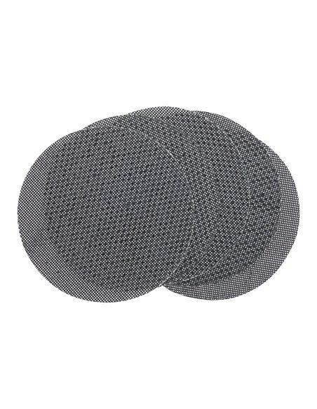 S.of. pack of 5 mesh sandpapers ø125mm grit: 240 for dewalt dtm3107-qz roto-orbital sanders