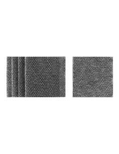 S.de. pack 5 papier abrasif mesh 1/4 grain 40 pour ponceuses orbitales dtm8663-qz dewalt 2