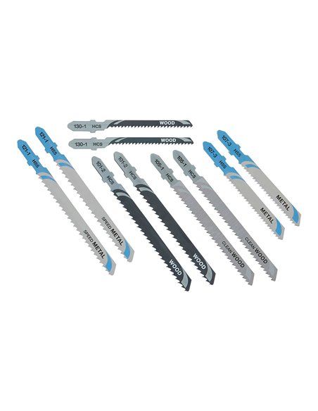 S.di. set di 10 lame per legno e metallo dt2294-qz dewalt