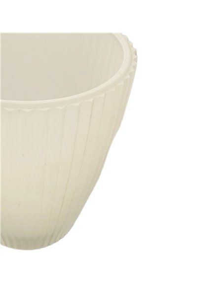 Tulipa de cristal mate modelo Viena 13x13cm