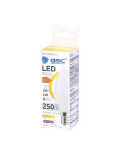 Lâmpada vela LED E14 3W 250lm 4200K 2