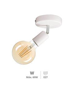 Foco de techo Serie Kestila E27 Blanco 2