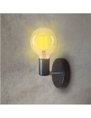 Foco de techo Serie Kestila E27 Negro