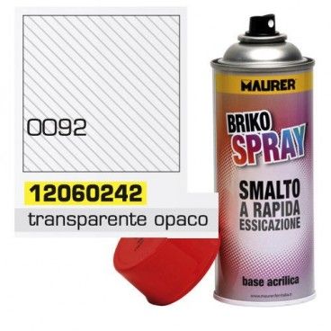 Spray de Tinta Transparente Fosco Opaco 400 ml.