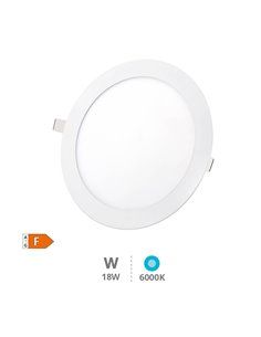 Downlight empotrable LED redondo Virey 18W 6500K Blanco 2