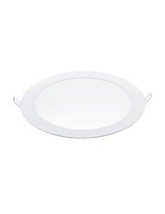 Downlight empotrable LED redondo Virey 18W 3000K Blanco
