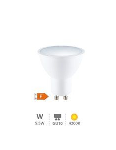 Lâmpada LED dicróica 5,5W GU10 4200K