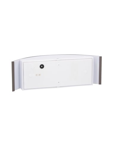 Aplique pared Gensi  E27 Máx. 14W Gris antracita