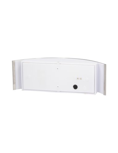 Aplique pared Gensi E27 Máx. 14W Níquel