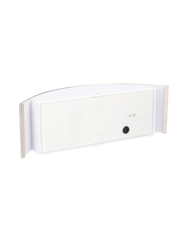 Aplique pared Gensi E27 Máx. 14W Níquel