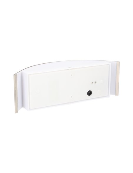 Aplique pared Gensi E27 Máx. 14W Níquel