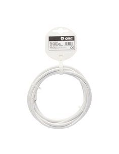 Cable textil 2,5M (2x0.75mm) Blanco