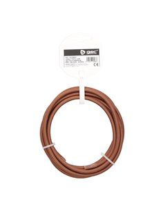 Cable textil 2,5M (2x0.75mm) Marrón