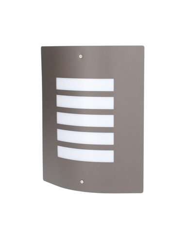Aplique pared Sibe E27 Máx. 60W Gris antracita